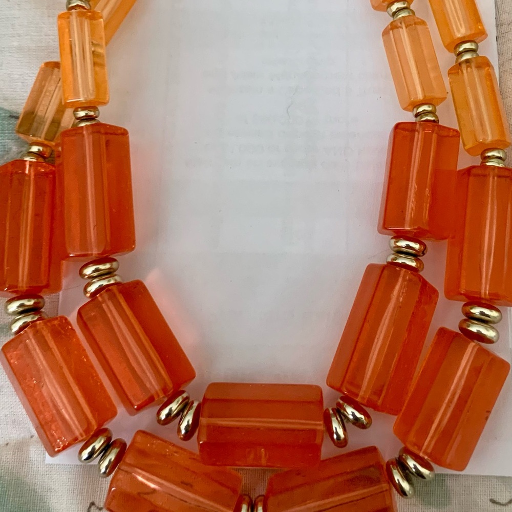 Double strand Coldwater Creek necklace